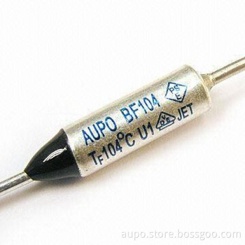 Thermal Fuse/Cutoff, Made of Metal Material, 250V Rated Voltage and 10A Rated Current